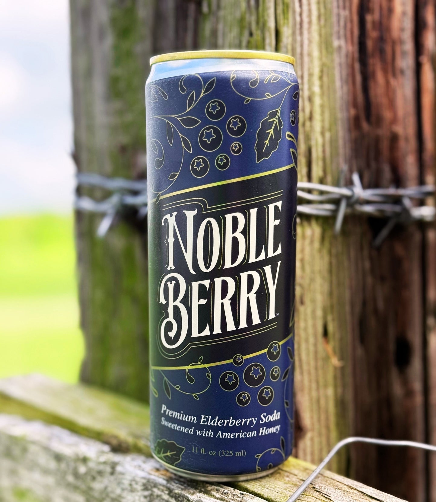Noble Berry - Premium Elderberry Soda