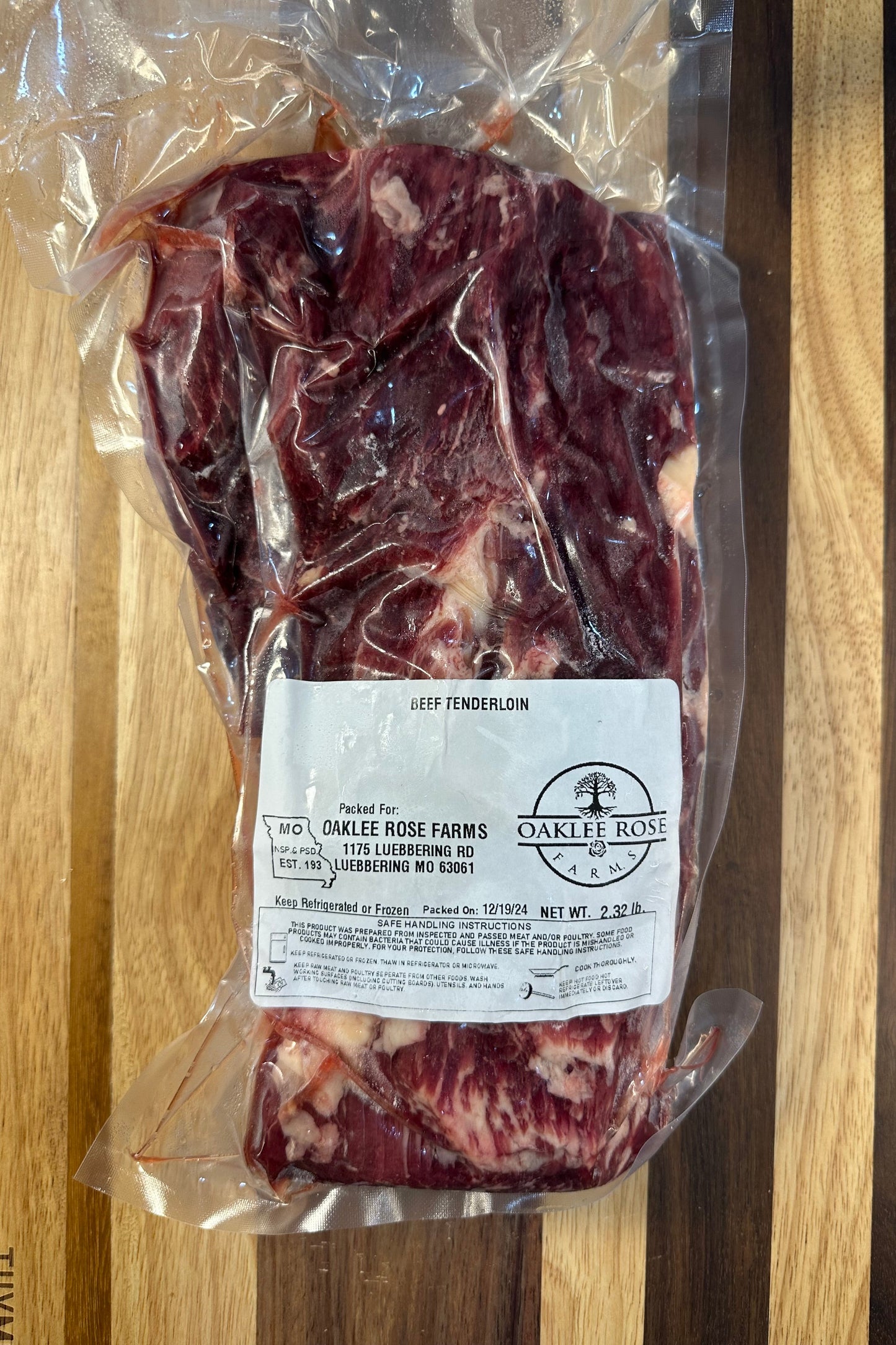 Tenderloin - Halved