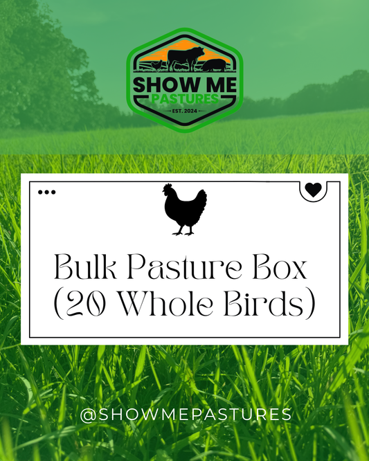 Bulk Pasture Box (20 Whole Birds)